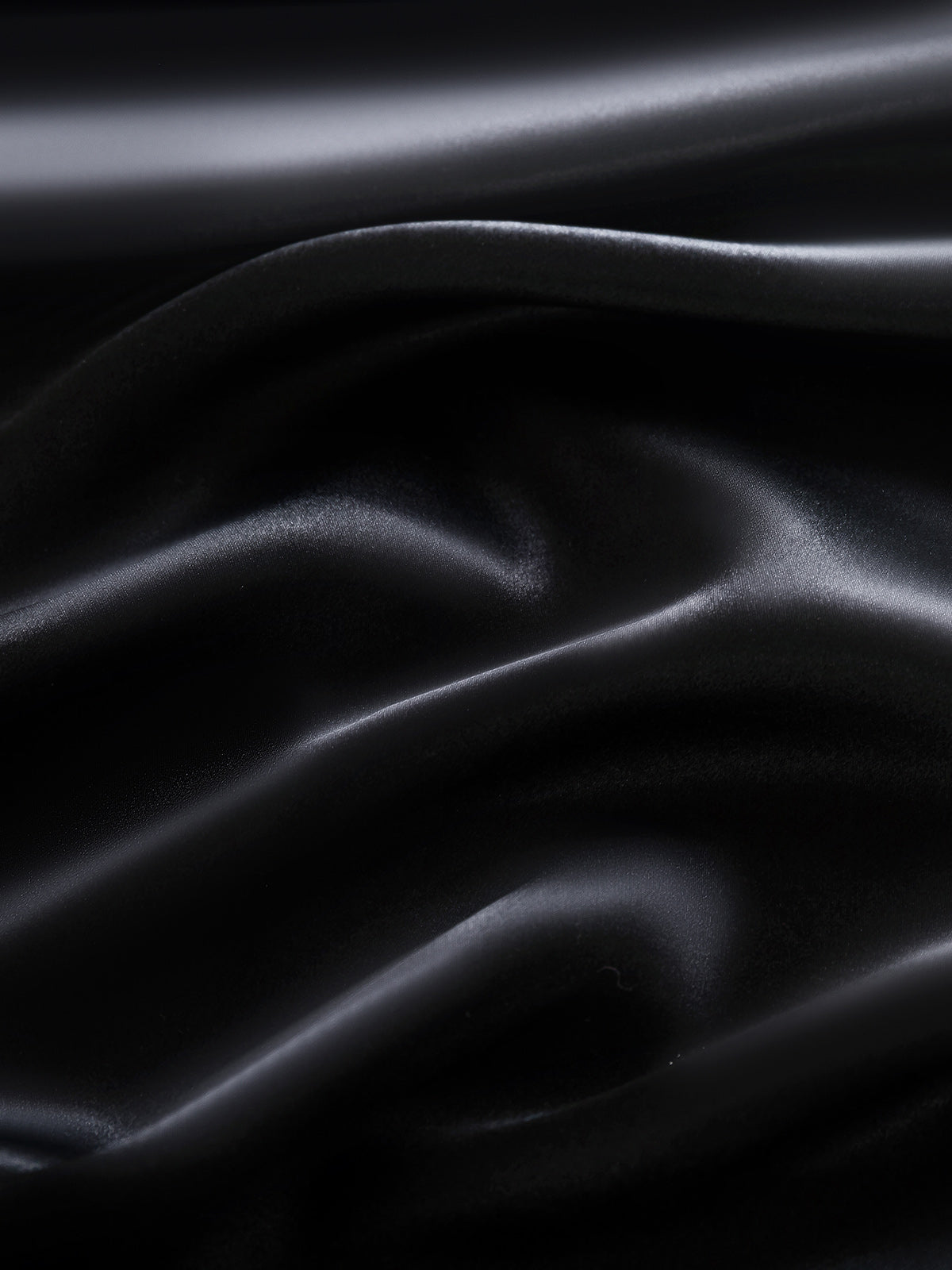 [Noir] SilkSilky-FR 22Momme Pure Soie Pillowcase 006