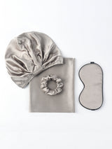 [Gris] SilkSilky-FR 19Momme Pure Soie Pillowcase Set 004