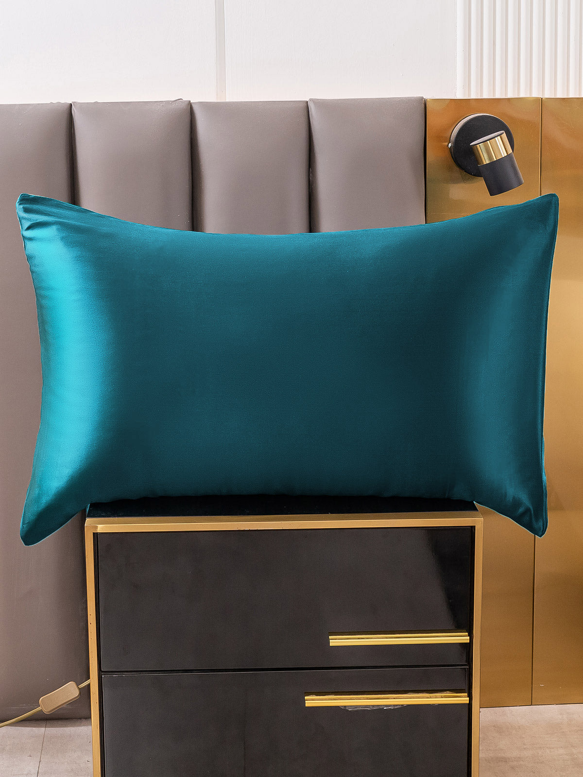 [Bleu Royal] SilkSilky-FR 22Momme Pure Soie Pillowcase 004