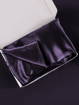 [Violet Foncé] SilkSilky-FR 30Momme Taies d'Oreiller 006