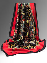 [P080] SilkSilky-FR Pure Soie Scarf 001