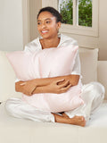 SilkSilky FR 19Momme Pure Soie Pillowcase Rose 002