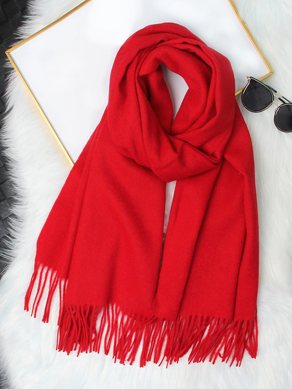 [Rouge] SilkSilky-FR Laine Scarf 004