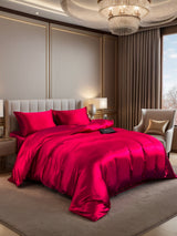 [Rouge Vineux] SilkSilky-FR 19Momme Pure Soie Bedding Set 001