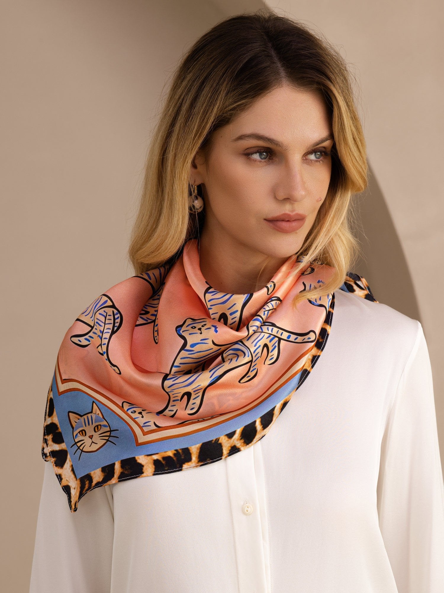 [Chat Rose] SilkSilky-FR Scarf 002