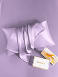 SilkSilky-FR 19Momme Pure Soie Pillowcase Lavande 005