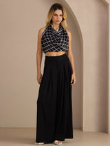 [Noir] SilkSilky-FR Femme Pantalons 005