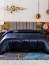 [Bleu Foncé] SilkSilky-FR Duvet Covers 002