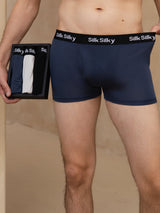 [Multi] SilkSilky-FR 100% Silk Jersey Homme Sous-vêtements 003