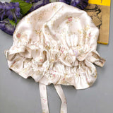 SilkSilky FR Pure Soie Sleep Cap Floral 006