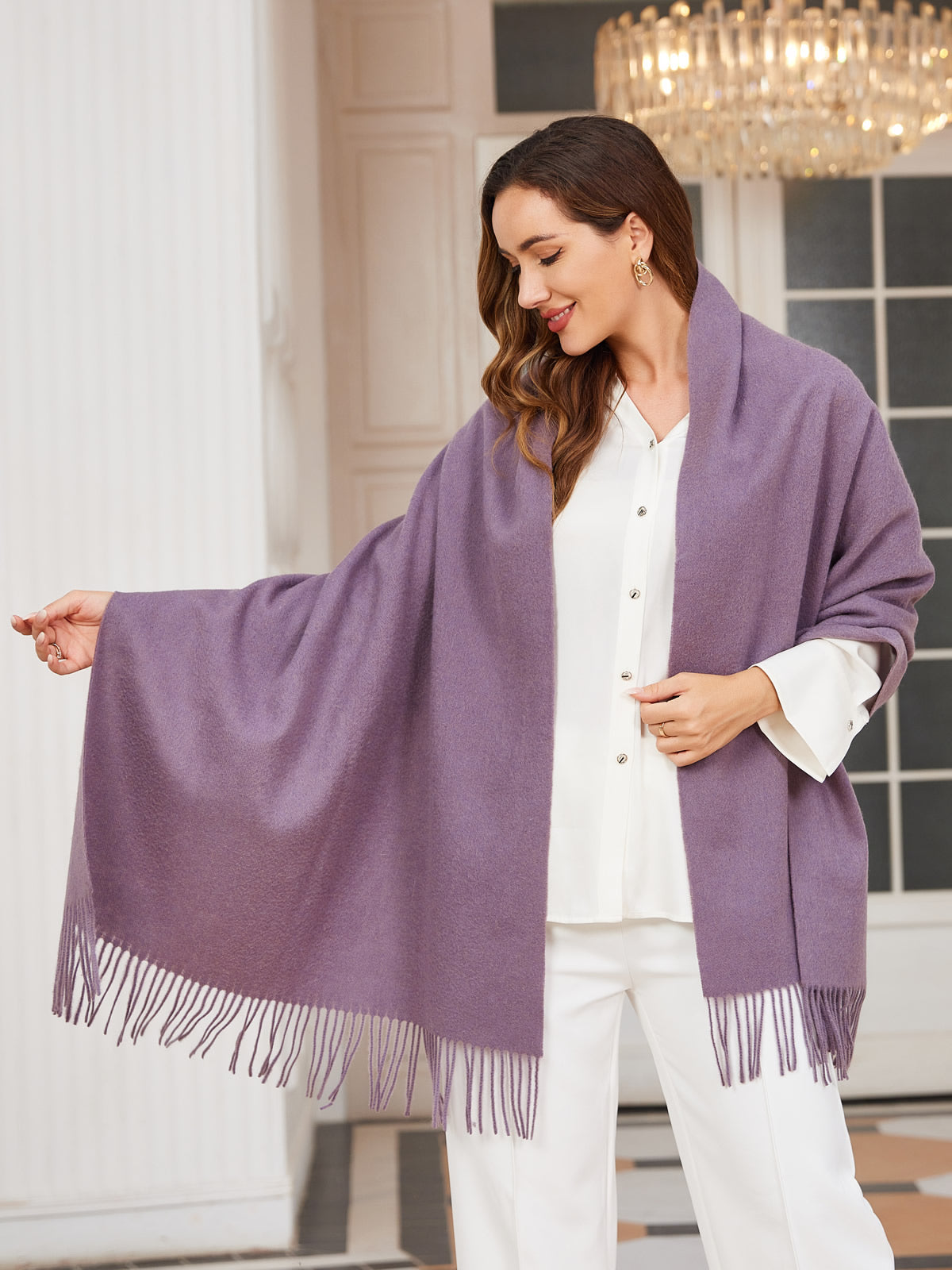 [Violette] SilkSilky-FR Laine Scarf 001