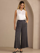 [Noir] SilkSilky-FR Womens Pants 005