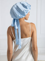 [Bleu Clair] SilkSilky-FR Bonnets de Nuit 003