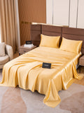 SilkSilky-FR-19Momme-Pure-Soie-Bedding-Set-Champagne-001