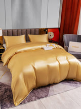 [Champagne] SilkSilky-FR 22Momme Pure Soie Bedding Set 003,
