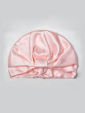 SilkSilky-FR Pure Soie Sleep Cap RoseClair 005