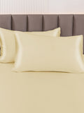 SilkSilky FR 30Momme Pure Soie Pillowcase Ivory 006