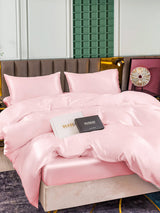 [Rose] SilkSilky-FR 25Momme Parure de Lit Soie 002