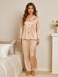 SilkSilky-FR-Pure-Soie-Manches-longues-Revers-Femme-Pyjamas-Champagne-004