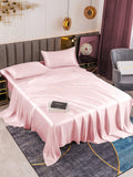 SilkSilky-FR-19Momme-Pure-Soie-Bedding-Set-Rose-001