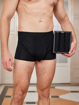 [Noir] SilkSilky-FR Homme Sous-vêtements 001