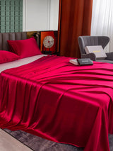 [Rouge Vineux] SilkSilky-FR 25Momme Pure Soie Bedding Set 003