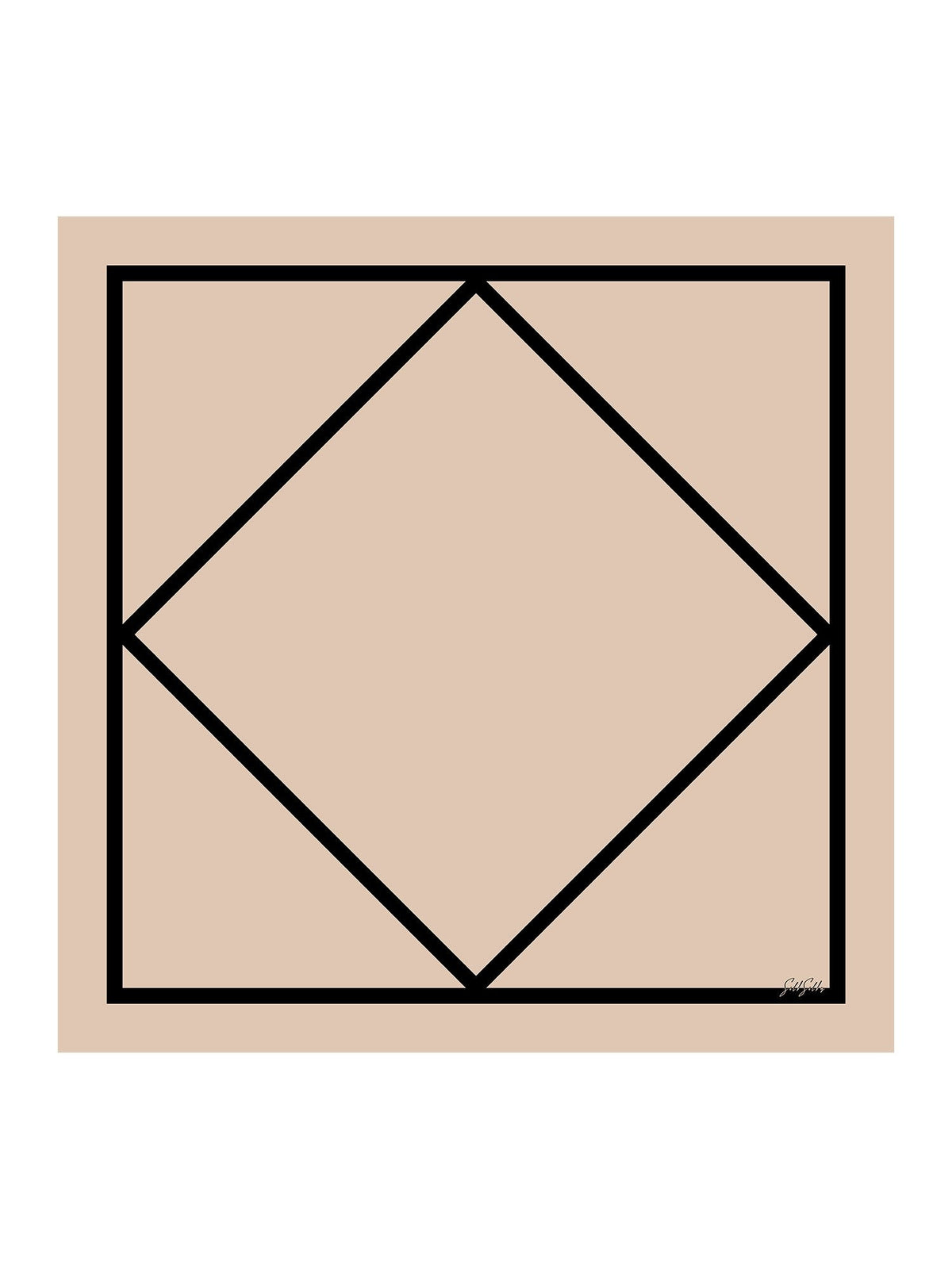 [Carré Beige] SilkSilky-FR Écharpes 001