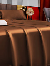 [Café] SilkSilky-FR 22Momme Parure de Lit Soie 003
