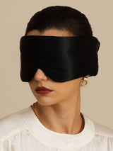 [Noir] SilkSilky-FR Masques pour les Yeux 002