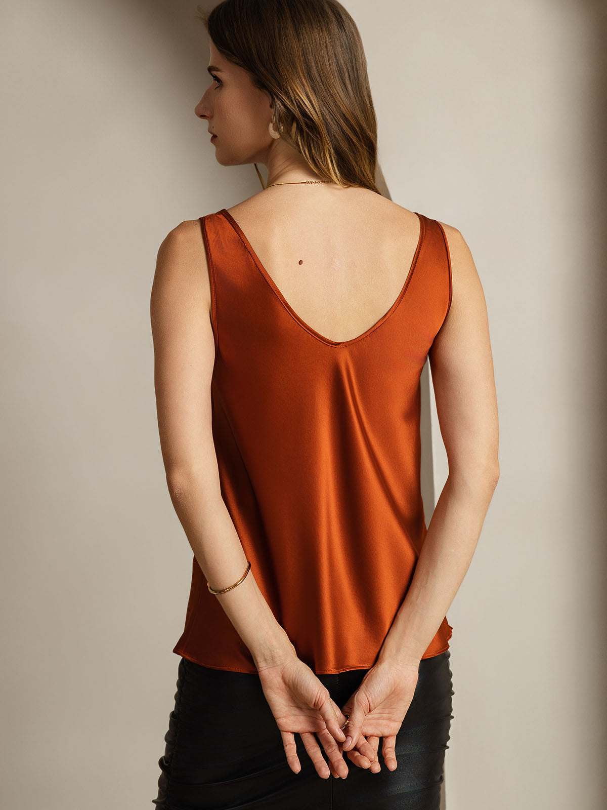 [Caramel] SilkSilky-FR 19Momme Soie Camisoles 003