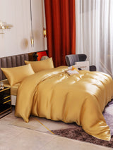 [Champagne] SilkSilky-FR 19Momme Pure Soie Bedding Set 006