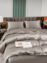 [Gris] SilkSilky-FR 25Momme Pure Soie Bedding Set 004