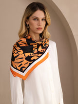 [Tigre Noir] SilkSilky-FR Scarf 004