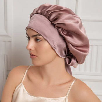 SilkSilky FR Pure Soie Scarf Rose 001
