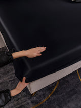 [Noir] SilkSilky-FR 19Momme Draps 006