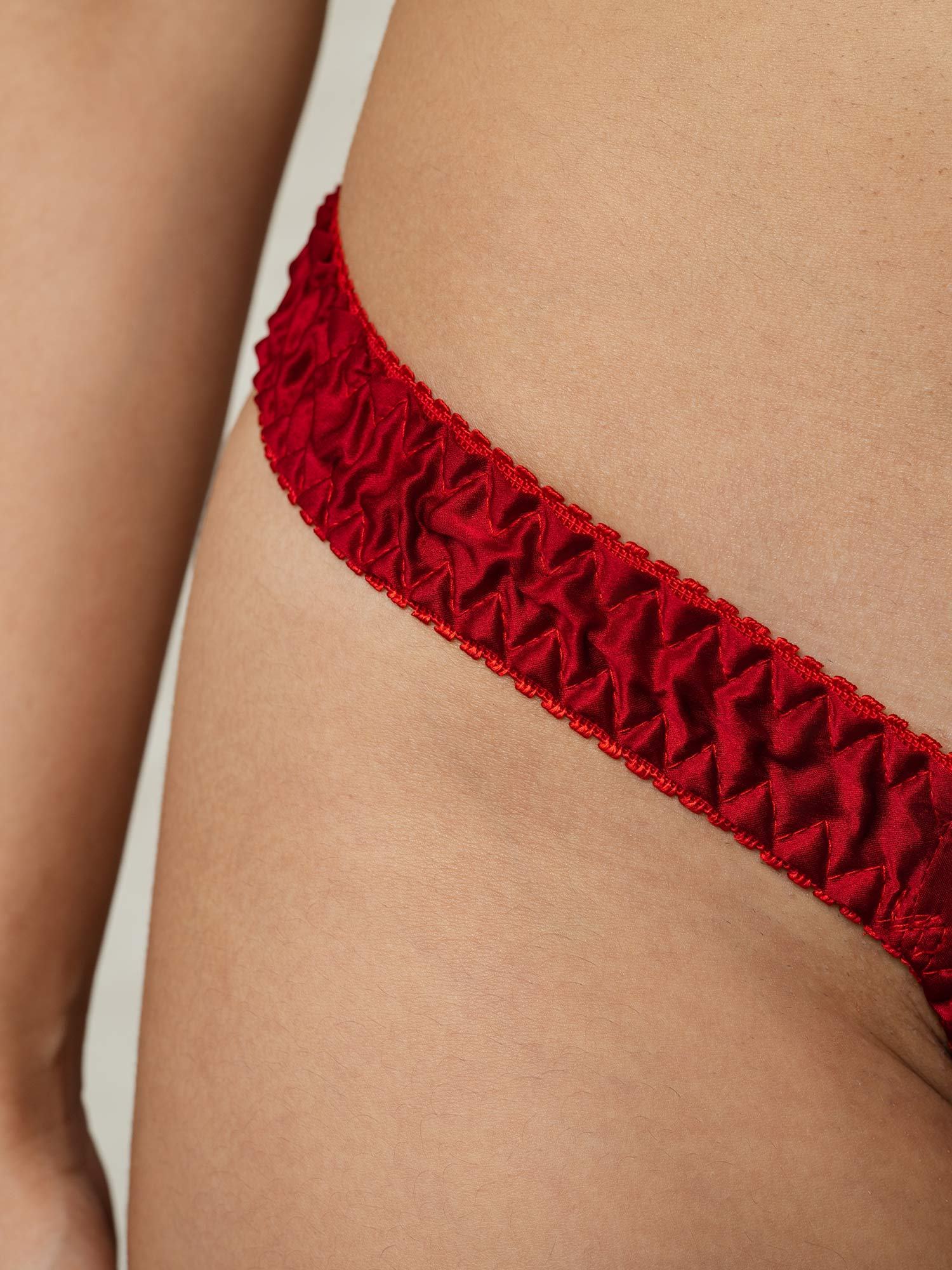[Rouge] SilkSilky-FR Soie Panty 010