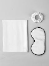 [Blanc] SilkSilky-FR 19Momme Pure Soie Pillowcase Set 003