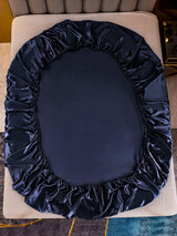 [Bleu Foncé] SilkSilky-FR 22Momme Draps 003