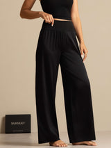 [Noir] SilkSilky-FR Femme Pantalons 007