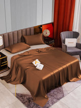 [Café] SilkSilky-FR 22Momme Parure de Lit Soie 002