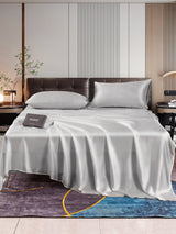 [Argent] SilkSilky-FR 22Momme Pure Soie Bedding Set 001,