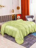 SilkSilky FR 19Momme Pure Soie Duvet Cover VertMenthe 001