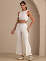 [Blanc] SilkSilky-FR Womens Pants 006