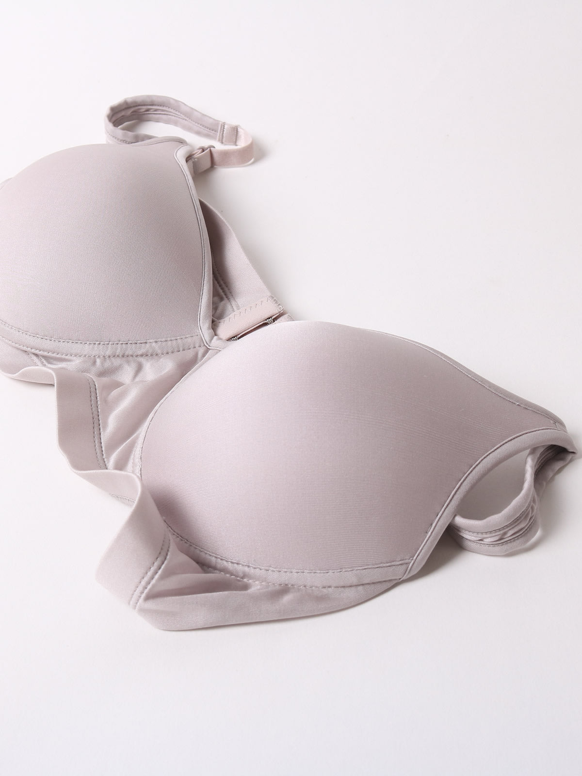 SilkSilky FR Soie Tricotée Bra Gris 005