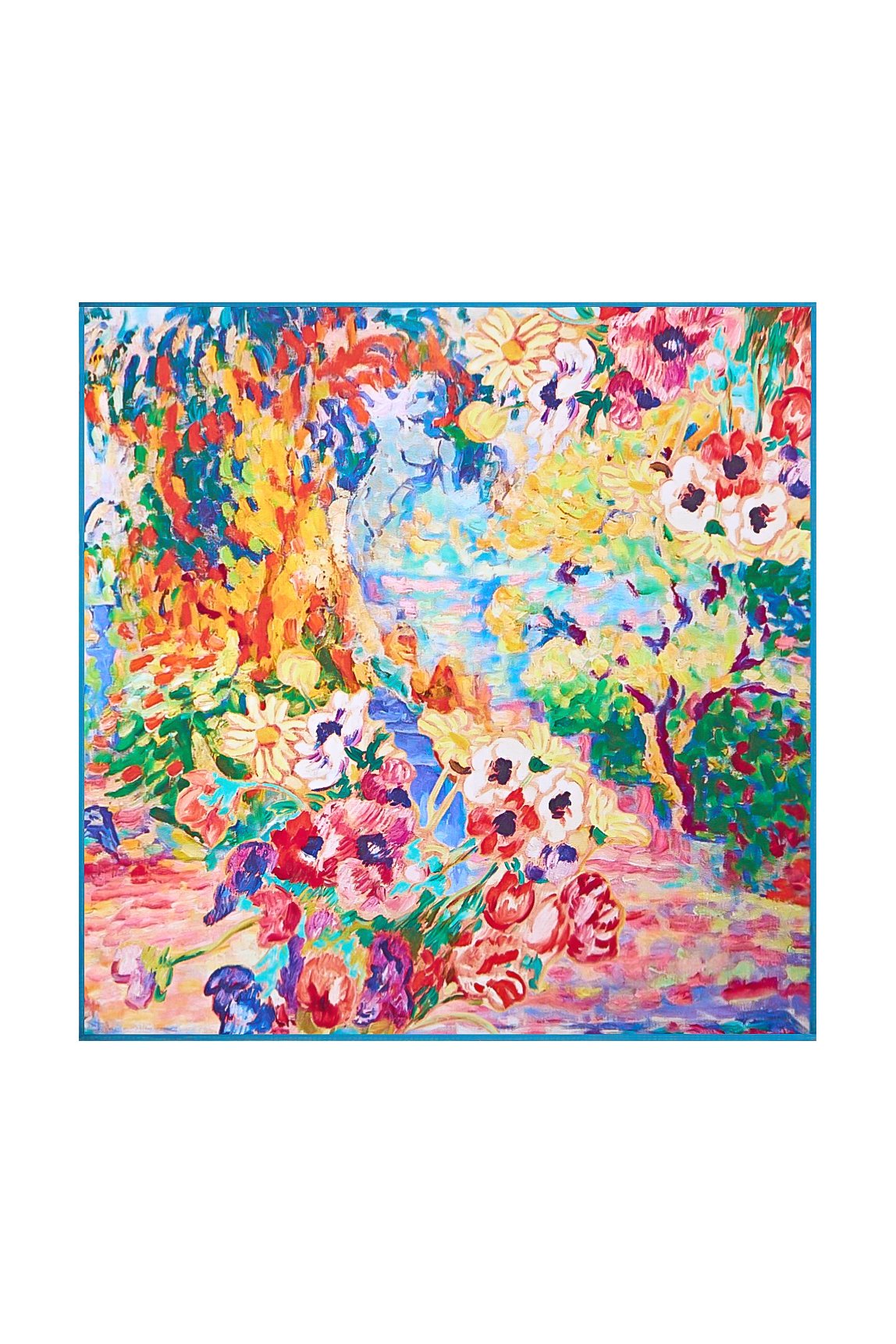 [P096] SilkSilky-FR Soie Scarf 001