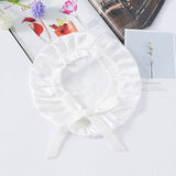 SilkSilky-FR Pure Soie Sleep Cap Blanc 004