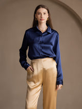 [Champagne] SilkSilky-FR Femme Pantalons 008