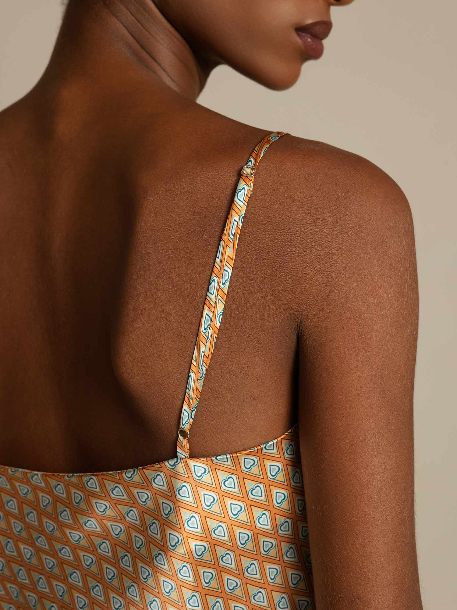 [Floral] SilkSilky-FR Pure Soie Camisoles 004