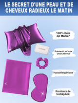 [Violette] SilkSilky-FR 19Momme Pure Soie Pillowcase Set 002