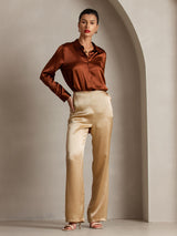 [Champagne] SilkSilky-FR Femme Pantalons 003